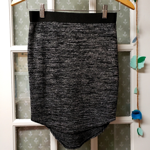 Wilfred Free Grey Marled Skirt - Picture 2 of 5